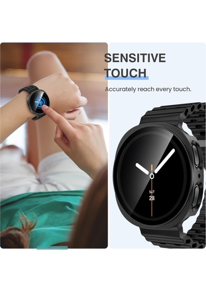 Samsung Galaxy Watch 8 44MM Sert Pc Kasa ve Ekran Koruyucu 14 modelleri