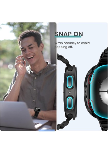 Samsung Galaxy Watch 8 44MM Sert Pc Kasa ve Ekran Koruyucu 14 indirimleri