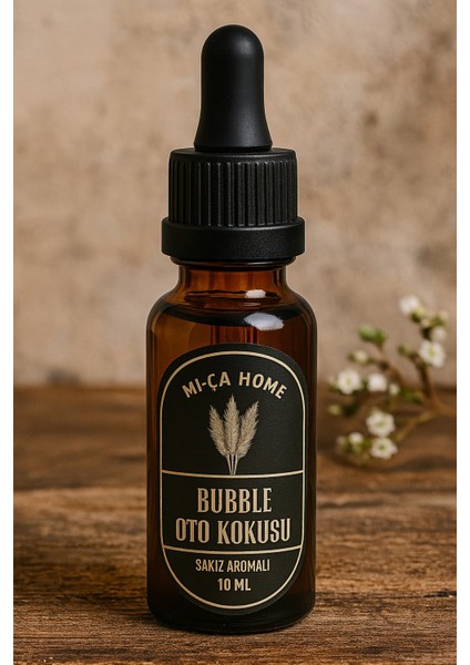 Oto Kokusu Sakız Aromalı Esansiyel Uçucu Yağ Damlatmalı Koku Difüzörü Esans Parfüm 10 ml