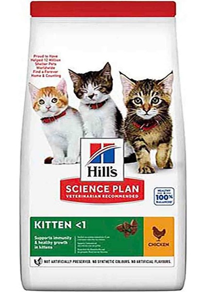 Chicken Tavuklu Yavru Kedi Maması 1,5 kg