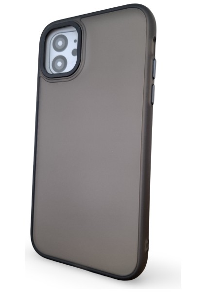 iPhone 11 Uyumlu Kamera Koruma Çıkıntılı Metal Tuşlu Mat Şeffaf Orta Sertlikte Yüksek Kaliteli Kılıf modelleri