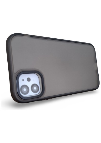 iPhone 11 Uyumlu Kamera Koruma Çıkıntılı Metal Tuşlu Mat Şeffaf Orta Sertlikte Yüksek Kaliteli Kılıf fırsatları
