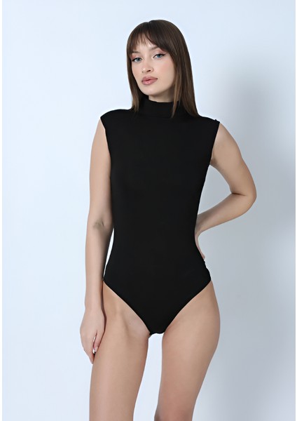 Kadın Pamuklu Yarım Balıkçı Yaka Sıfır Kol Çıtçıtlı Body - Günlük & Şık Stil (Alt Çıtçıtlı) modelleri