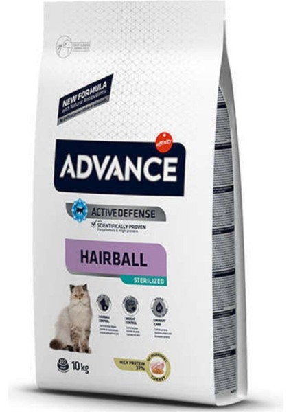 Sterilised Hairball Kısırlaştırılmış Kedi Maması 10 kg