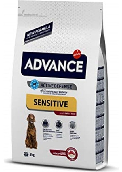 Dog Sensıtıve Lamb Rıce 3 kg Köpek Kuru Maması