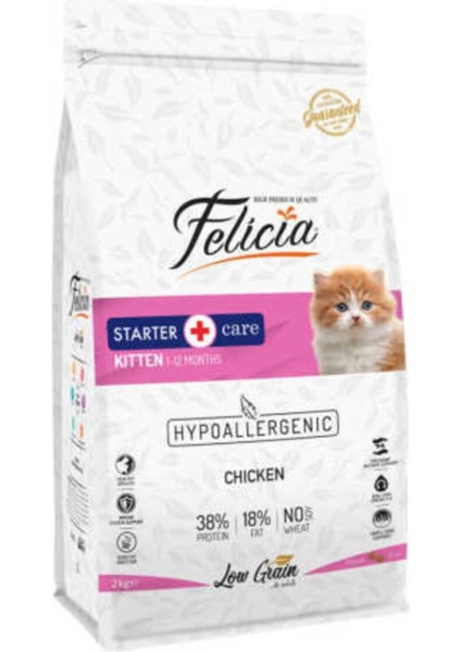 Az Tahıllı Tavuklu Hypoallergenic Yavru Kedi Maması 12KG