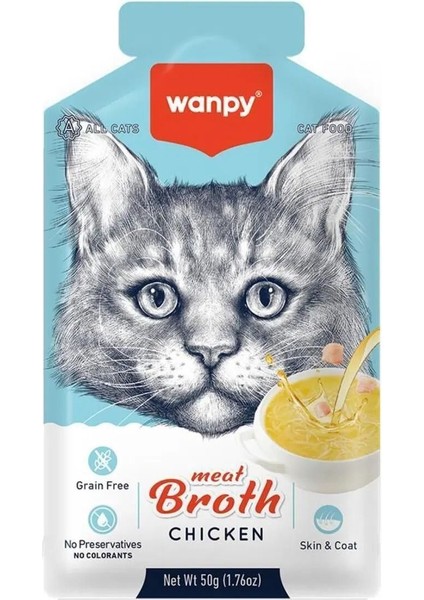 Tavuk Etli Kedi Çorbası 50 gr x 2 Adet