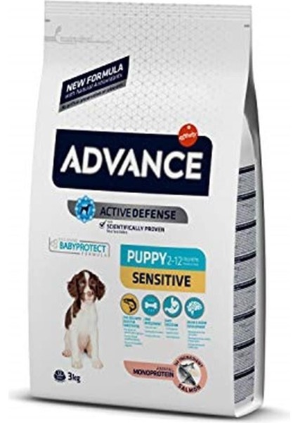 Puppy Sensitive Somon ve Pirinçli Yavru Köpek Maması 3 kg