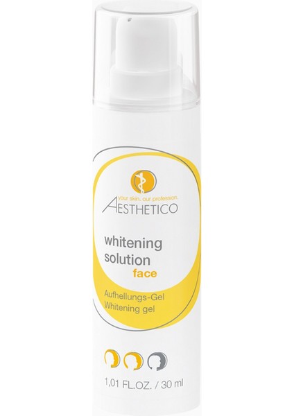 Aesthetıco Whitening Solution, Leke Açıcı Serum ile Aydınlık Cilt