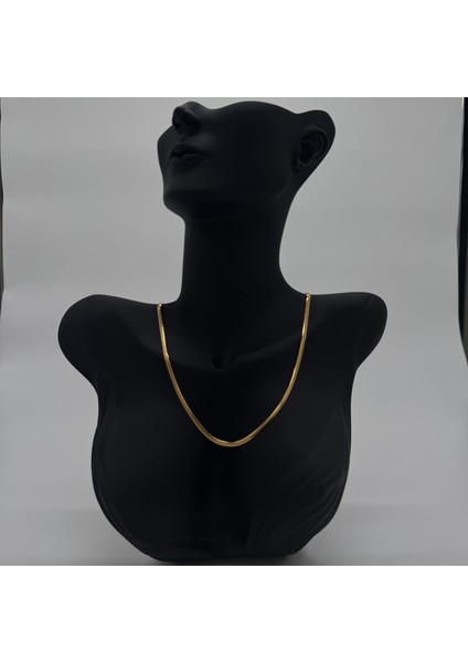 Çelik Italyan Zircir Unisexkolye