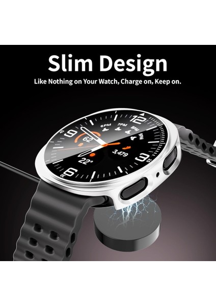 Samsung Galaxy Watch 8 44MM Sert Pc Kasa ve Ekran Koruyucu 14 modelleri