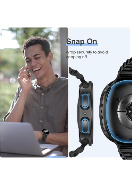 Samsung Galaxy Watch 8 44MM Sert Pc Kasa ve Ekran Koruyucu 14 fırsatları