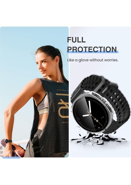 Samsung Galaxy Watch 8 44MM Sert Pc Kasa ve Ekran Koruyucu 14 indirimleri