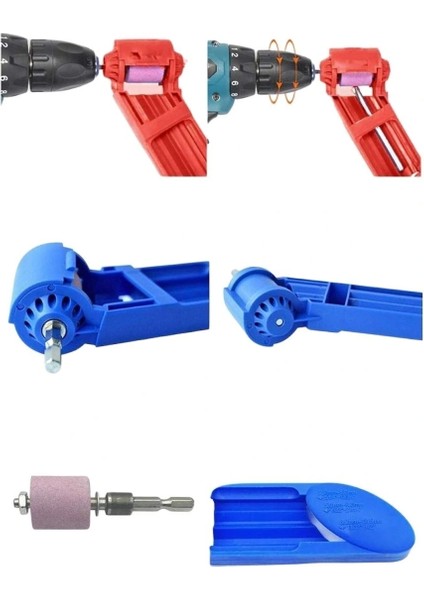 Taşınabilir Kullanımı Kolay Hafif Matkap Ucu Bileyici Matkap Ucu Bileme Keskinleştirme Aparatı (5047) modelleri