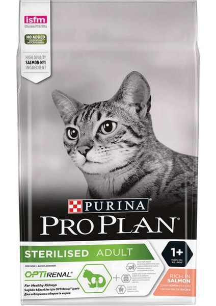Proplan Sterilised Kısırlaştırılmış Somonlu Kedi Maması 10 kg