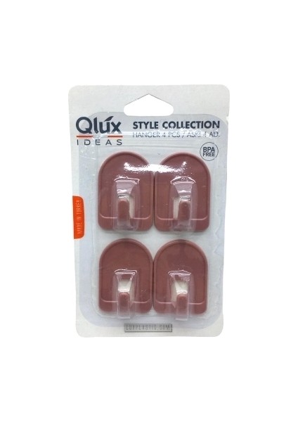 4 Parça Mirage Kubbeli Yapışkan Askı (5047)