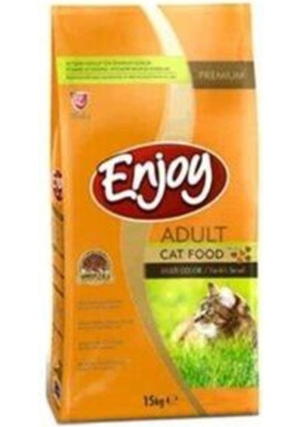 Renkli Taneli Tavuklu Kedi Maması 15KG