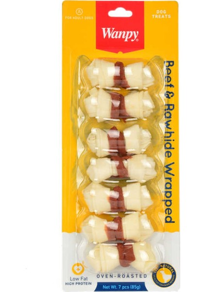 Beef Jerky Rawhıde Wraps Biftek Sargılı Köpek Ödülü 85GR