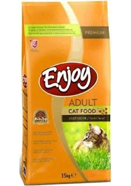 Multi Color Renkli Taneli Yetişkin Kedi Mamasi 15 kg