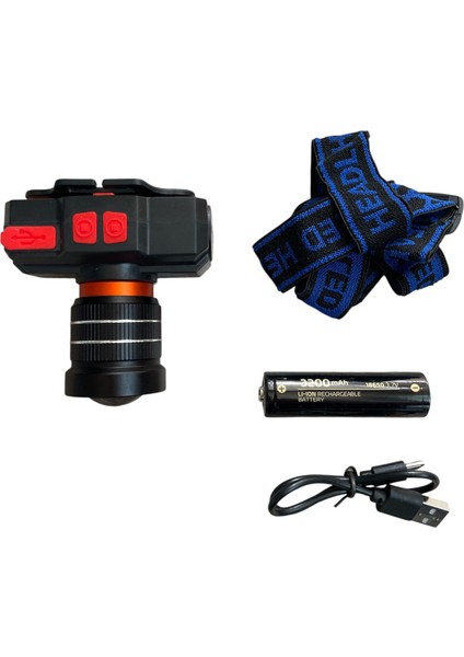 WS-2035 Teleskobik Zoomlu Şarlı Kafa Lambası fiyatları