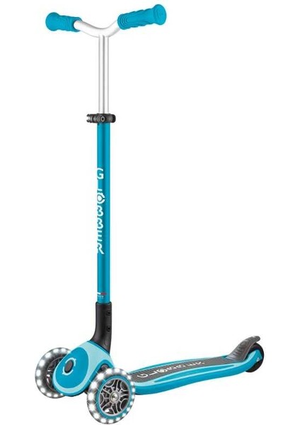 Master Işıklı Katlanabilir Scooter - Okyanus Mavisi 663-100