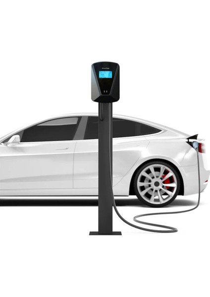 22 Kw 5 Mt Kablolu Sabit Duvar Tipi Elektrikli Araç Şarj Cihazı