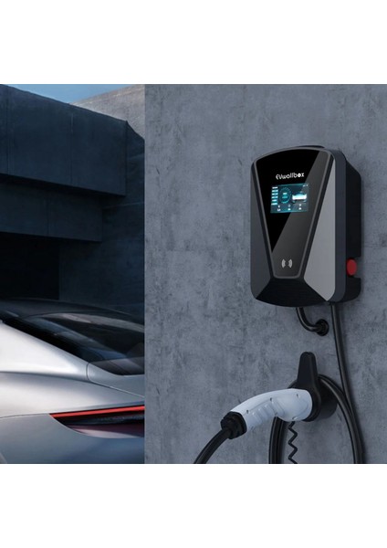 22 Kw 5 Mt Kablolu Sabit Duvar Tipi Elektrikli Araç Şarj Cihazı