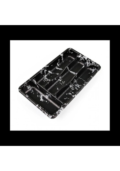 Siyah - 4 Bölmeli Çekmece Içi Kaşıklık 36X20CM (5047)