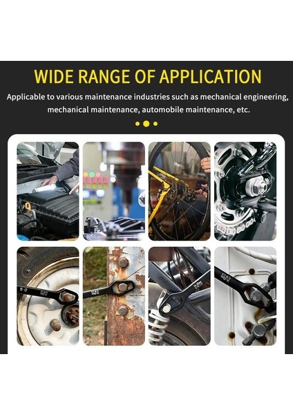 Universal Anahtarı Çift Kafalı Çok Fonksiyonlu 6-22MM (5047) fırsatları