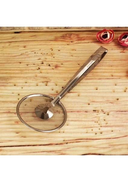 Çok Amaçlı Süzgeçli Paslanmaz Metal Haşlama ve Kızartma Maşası (5047)
