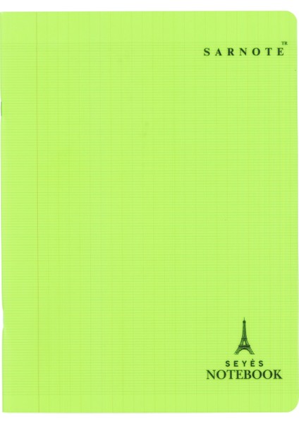 Fransız Seyes Defter 24X32CM Plastik Kapak