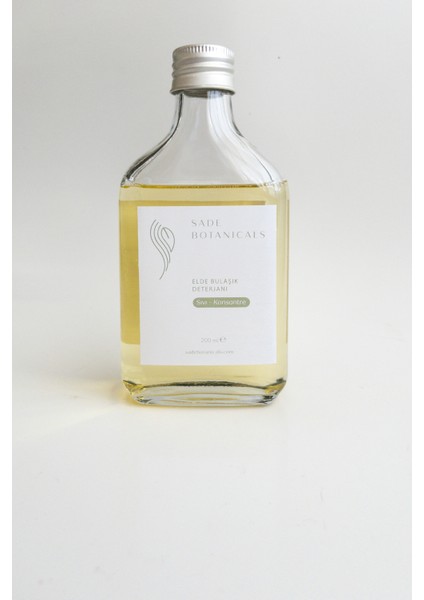 Elde Bulaşık Deterjanı - Sıvı - Konsantre Vegan Doğal 200 ml - 500ML Denktir fiyatları