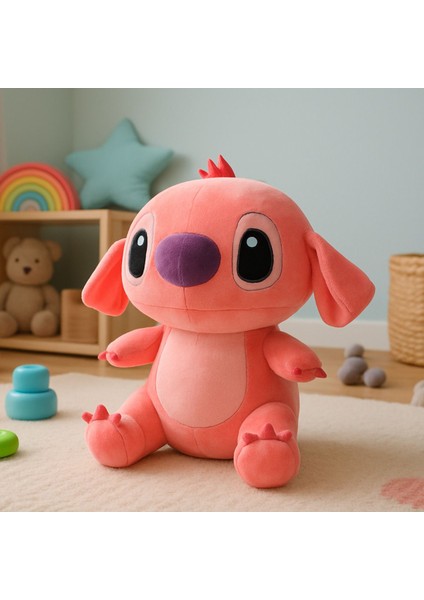 Pembe Stitch Peluş Oyuncak Stich Lilo Yumuşak Uyku Arkadaşı 30 cm | Hediyelik