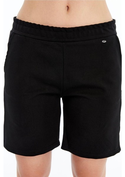 Kadın Siyah Büyük Beden ŞORT-S224 modelleri