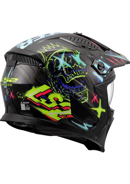 Drıfter Rayz Siyah-Mavi Kask indirimleri