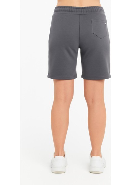 Kadın Gri Büyük Beden ŞORT-S224 modelleri