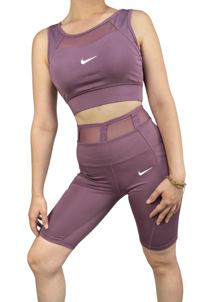 Kadın File Detaylı Bisikletçi Tayt 02507251 fiyatları