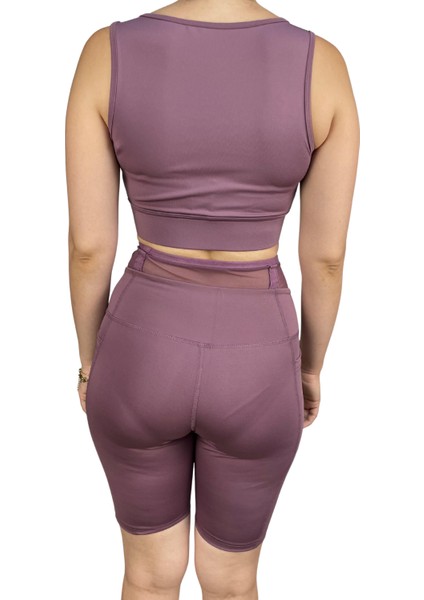 Kadın File Detaylı Bisikletçi Tayt 02507251 fırsatları