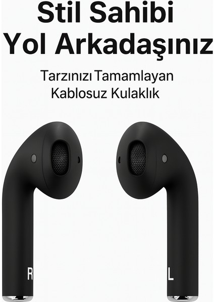 Siyah 2. Nesil Air Bluetooth Kulaklık Bütün Cihazlara Tam Uyumlu fiyatları