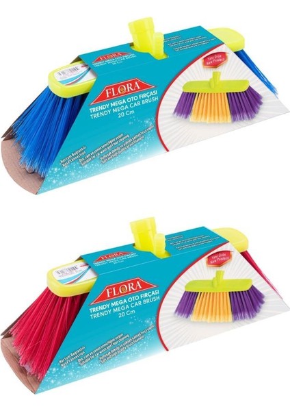 Trendy Mega Oto Fırçası, Otomobil Minibüs Otobüs Profesyonel Mega Yıkama Temizlik Fırçası F113 modelleri