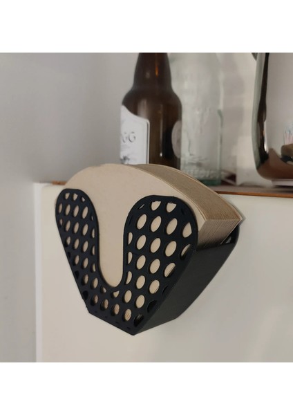 3D Baskı Kahve Filtre Tutucu Askı – Raf Altı, Kapak Içi ve Masaüstü Uyumlu Petg Organizer fiyatları