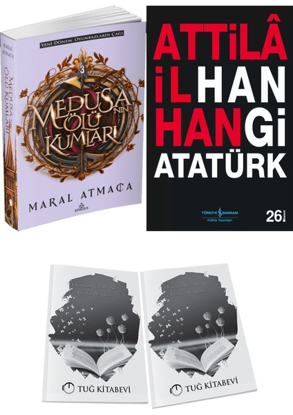 Hangi Atatürk ve Ephesus Yayınları Medusanın Ölü Kumları 3 Maral Atmaca 2li Set + Hediyeli