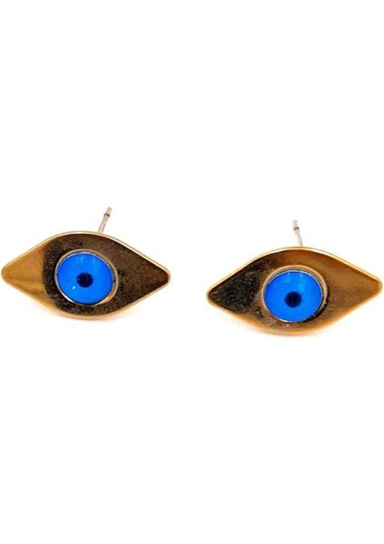 Gold Renk Figürlü Küpe