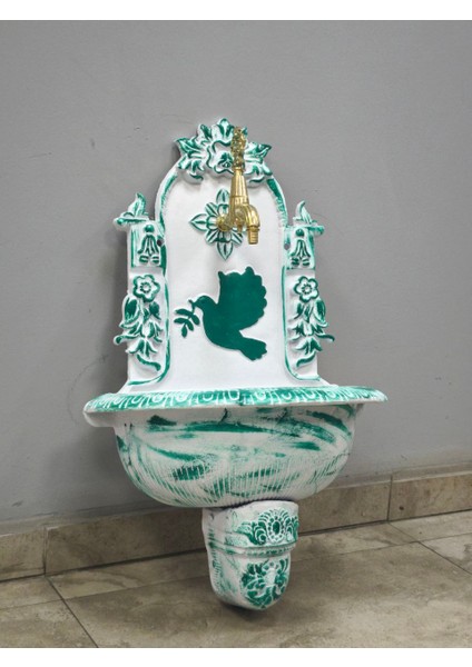 FS-911 Küçük Yeşil Alüminyum Bahçe Çeşmesi fiyatları