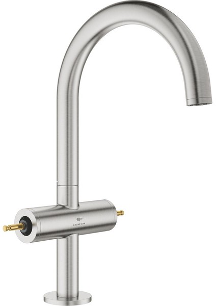 Atrio Private Collection Tek Delikli Lavabo Bataryası 1/2" L-Boyut - 21134DC0