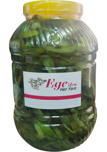 Ev Yapımı Kornişon Salatalık Turşusu Jüliyen Kesim 3 kg