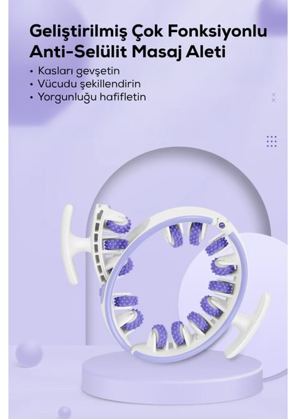 Alfagift Anti-Selülit Masaj Aleti | 360° Tam Sarma | Bacak, Kalça, Kol ve Bel Bölgesi Için fiyatları