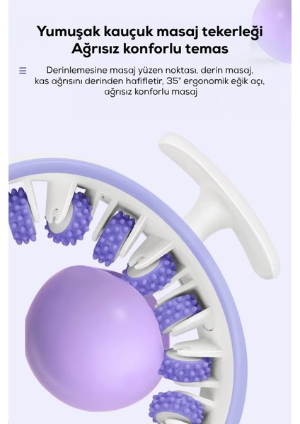 Alfagift Anti-Selülit Masaj Aleti | 360° Tam Sarma | Bacak, Kalça, Kol ve Bel Bölgesi Için indirimleri