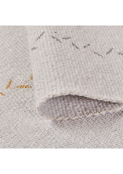 Soft Püsküllü Kilim - Ekru - 80X150 cm indirimleri