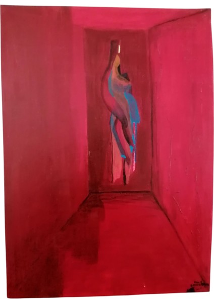 Heart Surrealist Akrilik Tablo 50X70CM modelleri